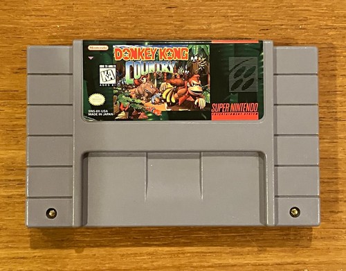 Super nintendo donkey kong - super,