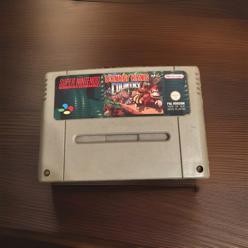 Snes donkey kong - kong, country