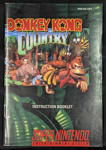Donkey kong country super - kong, country-super