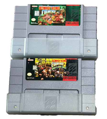 Donkey kong country and 2 - donkey,