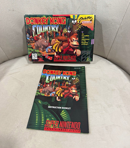 Super nintendo donkey kong - super,