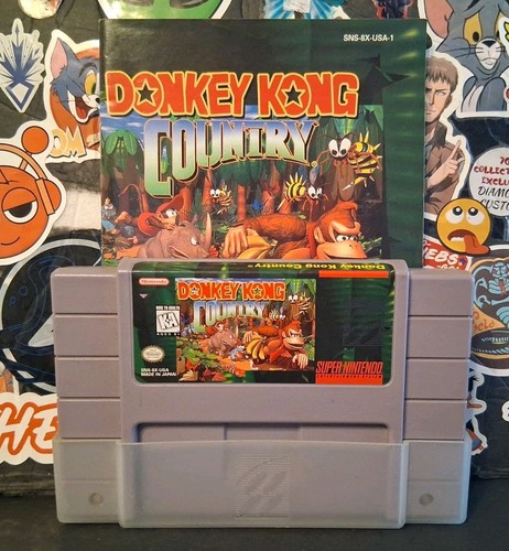 Donkey kong country booklet - w/,