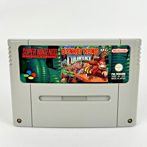 Donkey kong country snes - donkey, pal