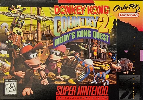 Snes super nintendo donkey - [snes],