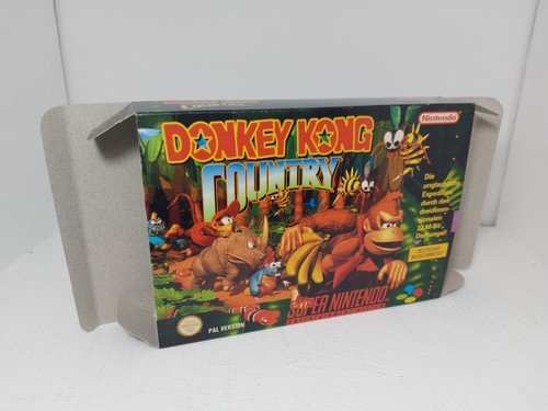 Only box donkey kong country - donkey,