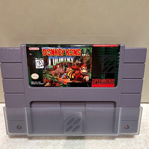 Donkey kong country snes - country,