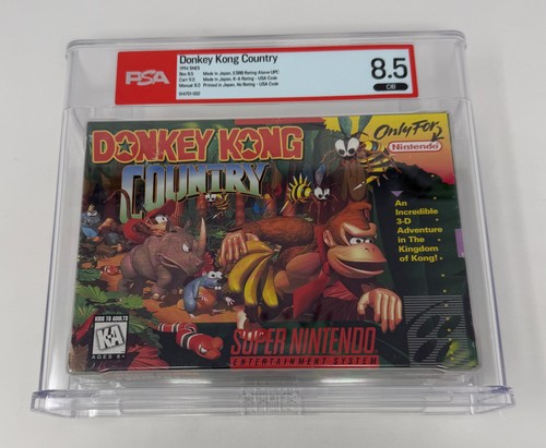 Donkey kong country psa 5 - kong,